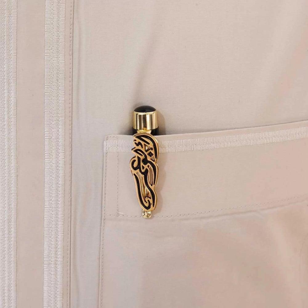 قلم مبطن بالاسم