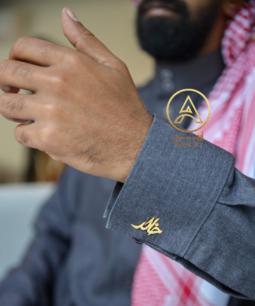 كبك بالاسم فخامه بطلاء الفضة والذهب