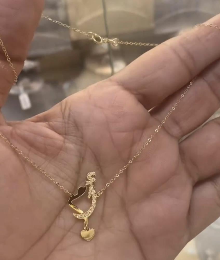 سلسال حرفيين ناعم مرصع بالزركون