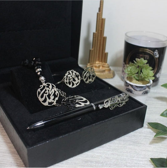 طقم رجالي - لون فضي