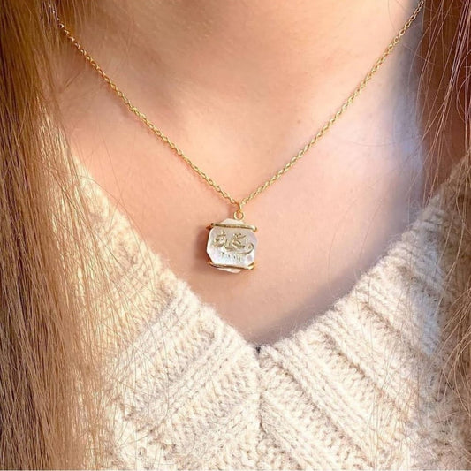 قلادة الصدف الإفريقي الفاخرة